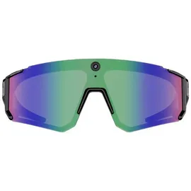 Colmi V06 AI Sports Sonnenbrille (schwarz mit blauen Gläsern)