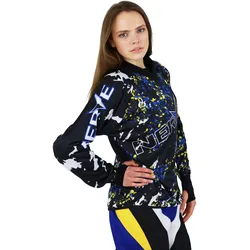 Motocross-Shirt NERVE "Nerve" Gr. S, bunt, Shirts, Damen, S, Obermaterial: 100% Polyester