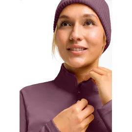 Maier Sports Eva Longsleeve Damen Fleecepullover Beere 42