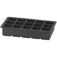 Pearl Silikon-Eiswürfelform für 15 kleine Eiswürfel je 3x3x3cm, 500ml