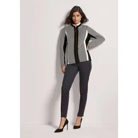 Madeleine Eleganter Jerseyblazer mit Reißverschluss in wollweiß | Gr.: 36