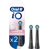 Oral-B iO Sanfte Reinigung Aufsteckbürste schwarz 2 St.