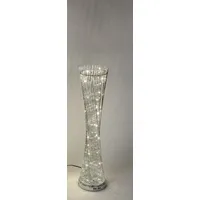 Formano Lampe rund gedreht 25x100cm aus glänzendem Aluminium