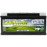 Electronicx Caravan Edition GEL Batterie 12V Wohnmobil, Wohnwagen, Solar Batterien Solarbatterie 12V 140 Ah Solarakku Solarbatterie Akku