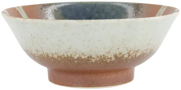 Tokyo Design Japanische Porzellan Ramen Schale AKA-CHA SUISHO, braun, 1,25 l
