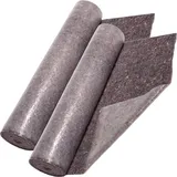 2x Malervlies 180g/m2 1x25m – Bodenschutz, Durchsickerung, Renoviervlies, reißfest, rutschhemmend, saugstark, Renovierung - Grau