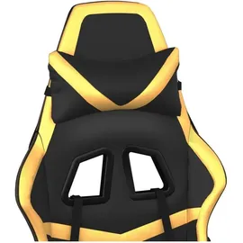 vidaXL Gaming-Stuhl Gold Schwarz