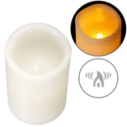 Monzana LED Teelichter Kerzen mit Fernbedienung Timer 24er Set