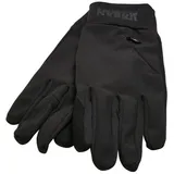 URBAN CLASSICS Logo Cuff Performance Gloves Schwarz S/M