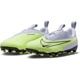 Nike Kinder Phantom GX, barely volt/gridiron-barely Gr, 32