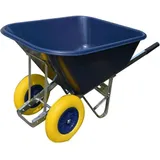 Hti-Living Mega-Schubkarre 200 Liter Nutzinhalt Havel 200 Gartenschubkarre Bauschubkarre Hofkarre Futterkarre HTI-Line Schubkarre, Schubkarre mit