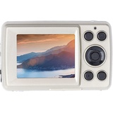 Kinder Digitalkamera, 720P 16MP Digitalkamera Geburtstagsgeschenke für Kinder, 16X Zoom HD Videokamera mit Blitzunterstützung 32 GB SD-Karte, Digitalkamera Tragbares Spielzeug (Gold)