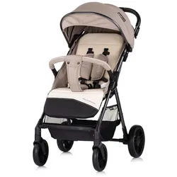 Chipolino Kinderwagen Sparkle, Buggy, faltbar, Gurt am Griff, verstellbar beige