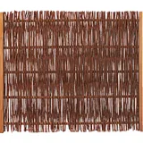 Tetzner & Jentzsch FUEGO Weidengeflechtzaun m. seitl. Rahmen 120 x 100 cm