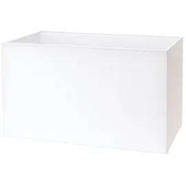 ORION LIGHTSTYLE Lampenschirm eckig 40 x 22 x 24 cm Weiß