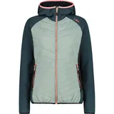 CMP Damen Kapuzensweater, grün - D36