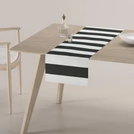 Dekoria Tischläufer, Schwarz, Textil, 40x130 cm, Oeko-Tex®, Wohntextilien, Tischwäsche, Tischläufer