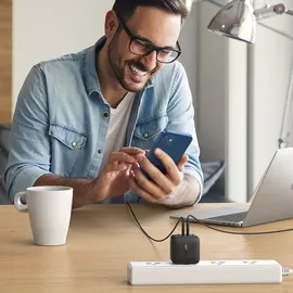 UGREEN 2xUSB-C 66W Power Delivery 3.0 Quick Charge 4.0+ Schwarz