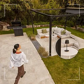 Philips Hue Secure 2K-Videoauflösung Schwarz