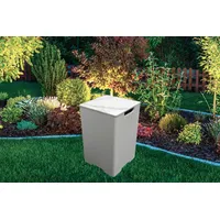 Gardenforma Abdeckung für 11 kg Gasflaschen in Marmor-Optik aus Keramik & Faser-Beton