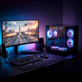 nca the pc store Gaming-PC Triorama 12 Kerner 2023 32 GB RAM 500 GB SSD RTX 5050 Windows 11 Pro