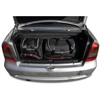 Kjust Dedizierte Reisetaschen 4 stk kompatibel mit OPEL ASTRA CABRIO G (T98) 2001-2006