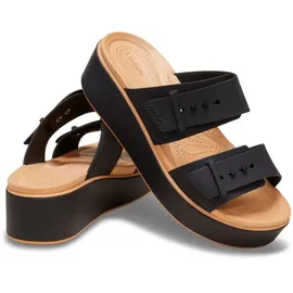 Crocs Brooklyn Buckle Damen Schwarz 37