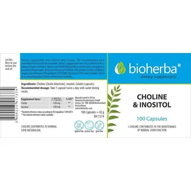 Bioherba Cholin & Inositol Kapseln 100 St.