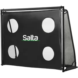 Salta Fußballtor Schwarz 220 x 170 x 80 cm