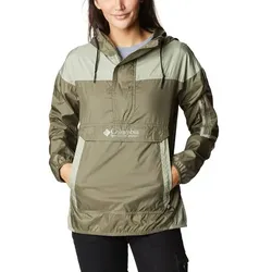 COLUMBIA Damen Jacke ChallengerTM Windbreaker, Stone Green, Safari, S