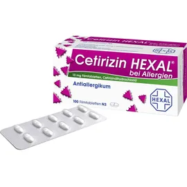 Hexal Cetirizin Hexal bei Allergien Filmtabletten 100 St.