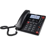 Fysic FX-3940 Telefon Analoges Telefon Anrufer-Identifikation Schwarz