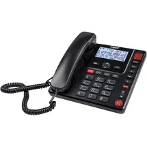 Fysic FX-3940 Telefon Analoges Telefon Anrufer-Identifikation Schwarz