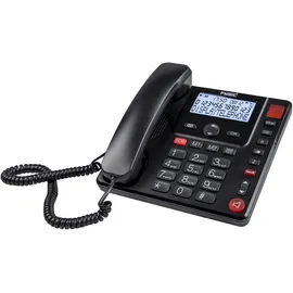 Fysic FX-3940 Telefon Analoges Telefon Anrufer-Identifikation Schwarz