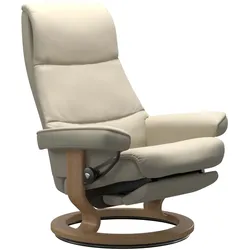 Stressless View | Power Sessel M Batick Cream Eichefarben