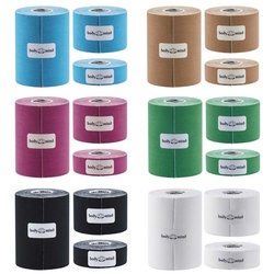 Body & Mind Kinesiologie-Tape Sporttape Bandage (Kinesiotape, 2,5 cm Breite) blau