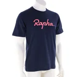 Rapha Cotton Large Logo Dunkel-Blau L