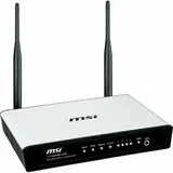 MSI RG300EX WL300 ADSL+ WLAN Router Schnelles Internet Highspeed bis zu 300 Mbps - Weiß