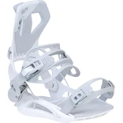 Snowboardbindung Privat Fastec / unisex / white Einheitsfarbe M