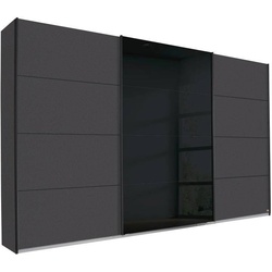 rauch ORANGE Schwebetürenschrank Raila 360 x 210 cm Dekor Grau-Metallic