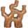Beliani Blumenvase BARBUS