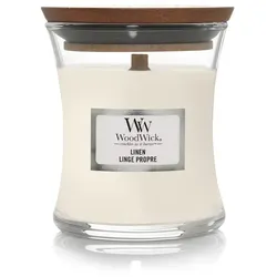 WoodWick Linen Kerze 85 g