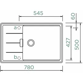 Schock Tia D-100LS Einbau reversibel puro (TIAD100LSAPUR)