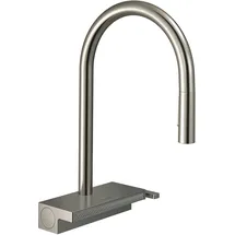 Hansgrohe Aquno Select M81 Einhebelmischer Edelstahl