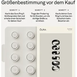 Oura Ring 5 Größe 6 Black