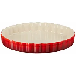 LE CREUSET Tarte-Form 24cm Kirschrot - D ca. 24,00