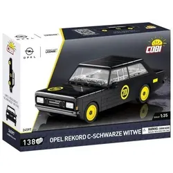 COBI 24597 1:35 Opel Rekord C-Schwarze Witwe