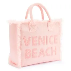 Shopper »Henkeltasche«, Handtasche, Schultertasche, große Tasche, Tragetasche, Strandtasche, Gr. B/H/T: 35 cm x 32 cm x 14 cm, rosa, , 79498102-0
