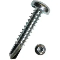 JOSEPH DRESSELHAUS Blechschraube Linsenkopf verzinkt 3,5 x 16 mm 100 Stück