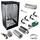 WINDHAGER Growbox Starterset 80 x 80 x 160 cm Schwarz/Braun